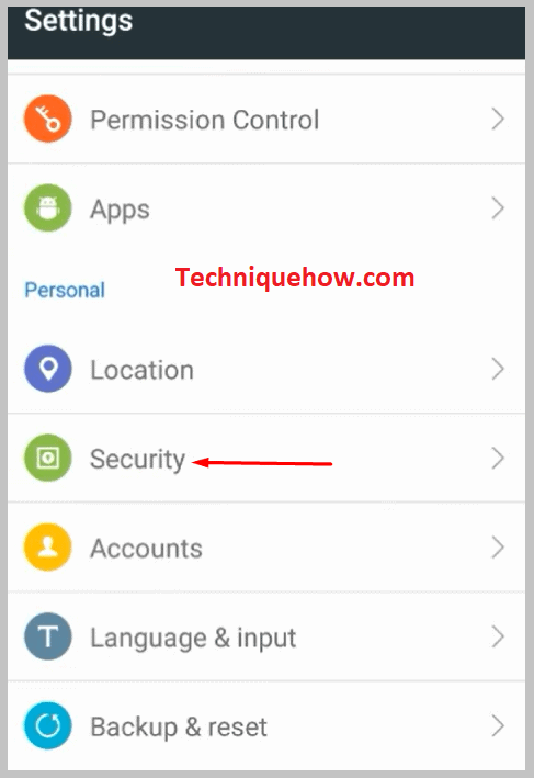 go to the Settings app