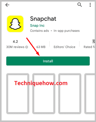 install snapchat