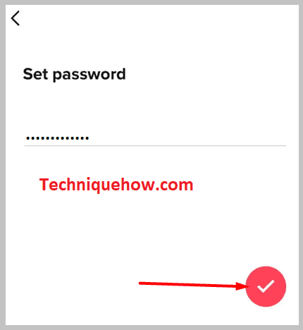 password on tiktok
