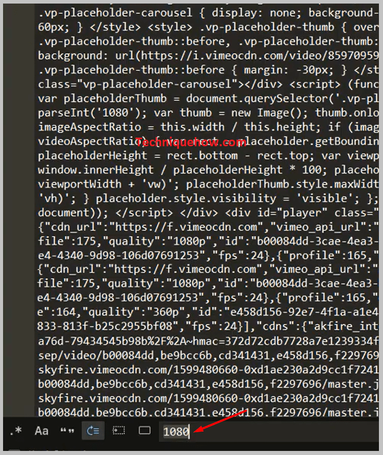 search for 1080p link