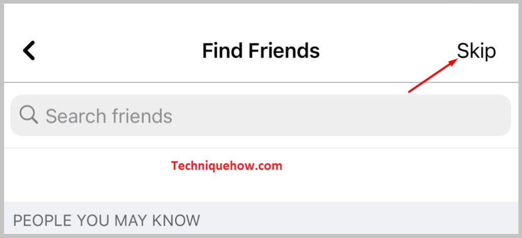 skip Invite Friends