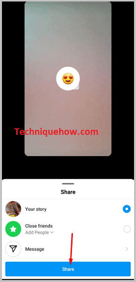 tab on share