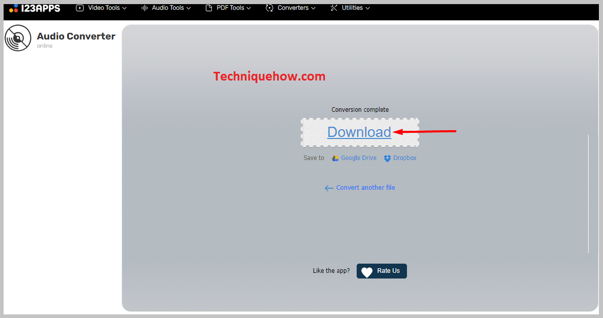 tap on Download