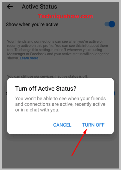 turn OFF your active status messenger 
