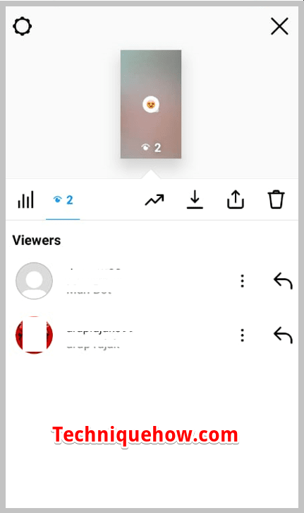 you is the list of viewers