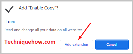Add Extentaion