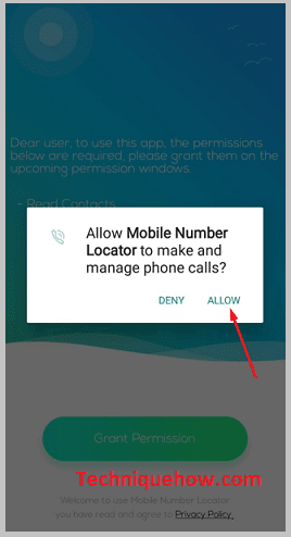Allow permission