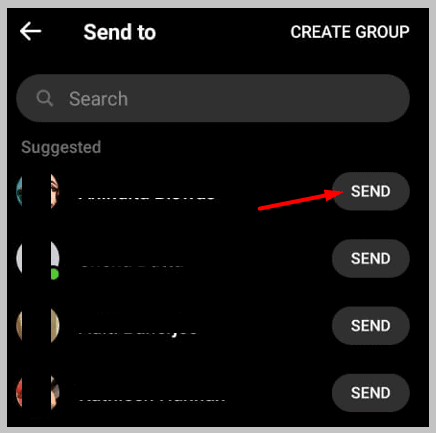 At last, click on “Send”