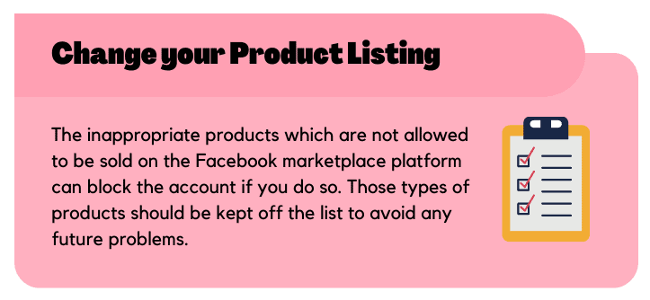 Change your Product Listing