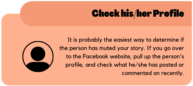 Check hisher profile