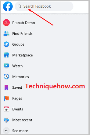 Click Search Icon