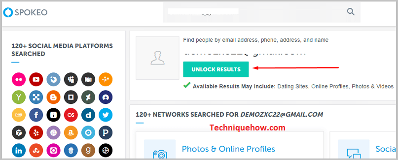 Click Unlock Profile