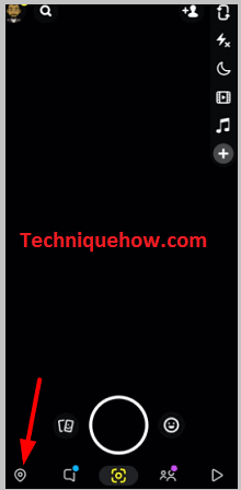 Click locate me icon