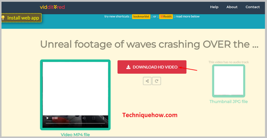 Click on 'Download' to start downloading the