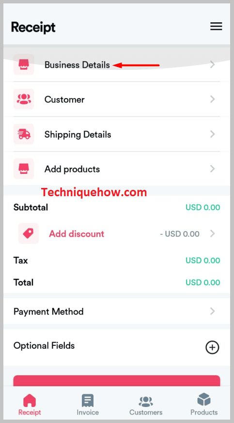 Click on Edit Business Info