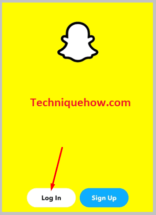 Click on Login