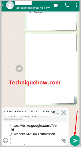 Click on Send button