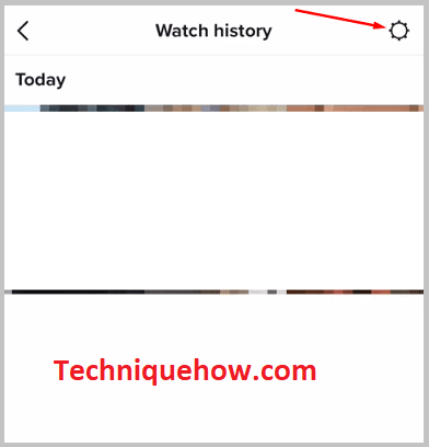 Click on gear icon