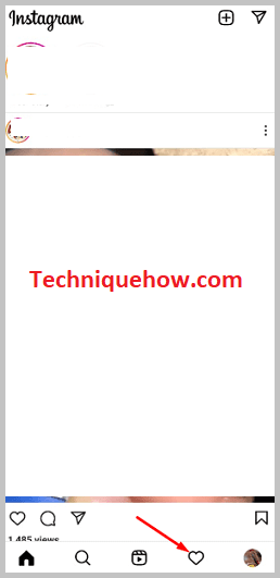 Click on heart icon