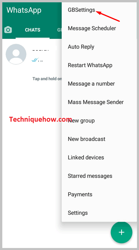Click on it to open the More options menu
