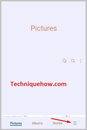 Click on three dot icon