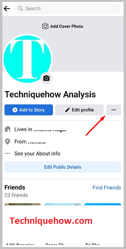 Click on three dots icon