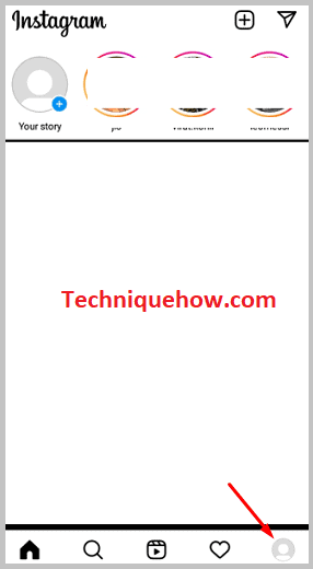 Click profile icon