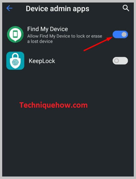  Device Policy app and then confirm it