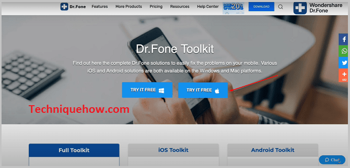“Dr. Fone” software