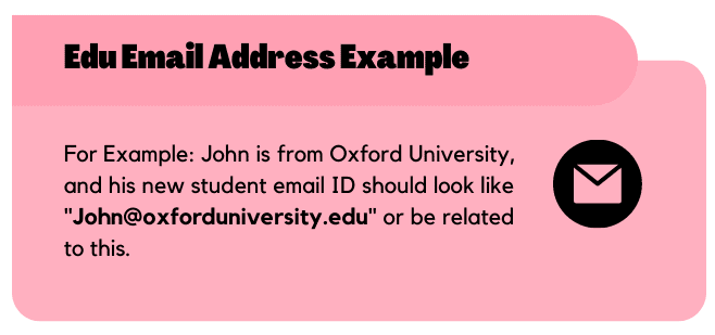 Edu Email Address Example