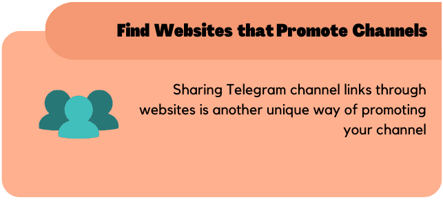 Find Websites that Promote Channels or Groups