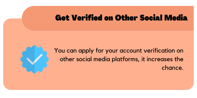 Get Verified on Other Social Media