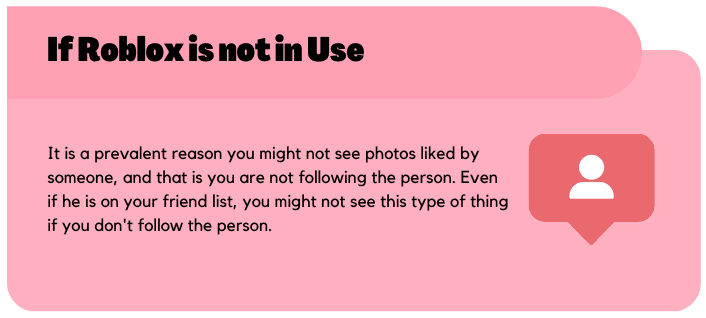 If Roblox is not in Use
