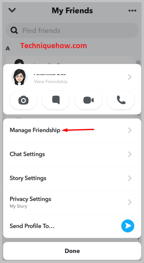 Manage-Friendship