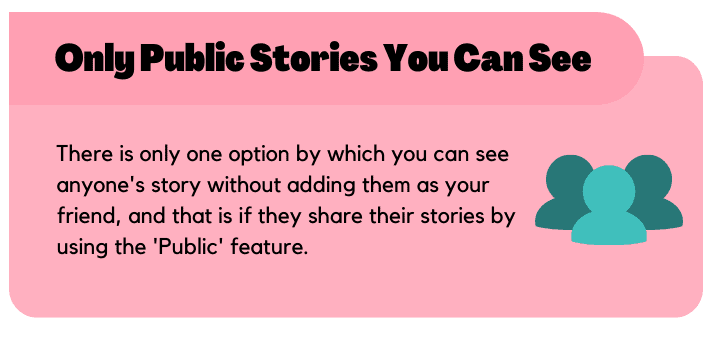 Only Public stories You can see