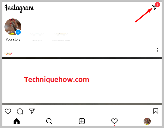 Open DM & search for the person