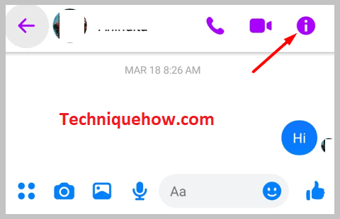 Open the Messenger app i icon