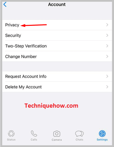 Privacy on whatsapp