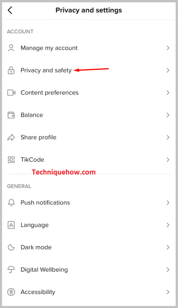 Privacy & safety