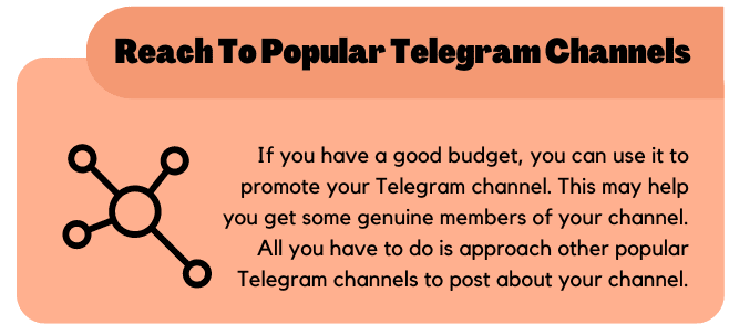 Reach to Popular Telegram Channels
