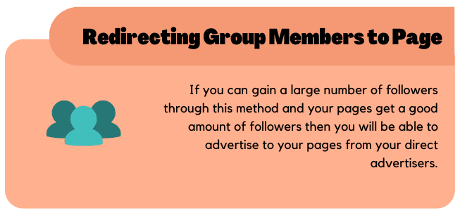 Redirecting Group members to Page