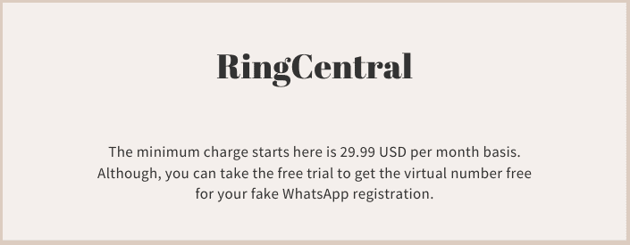 RingCentral app
