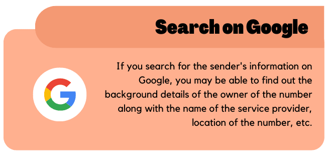 Search on Google