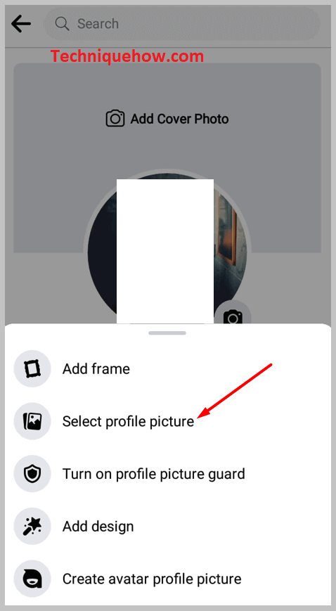 Select-option-Select-profile-picture