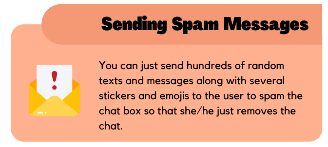 Sending spam messages