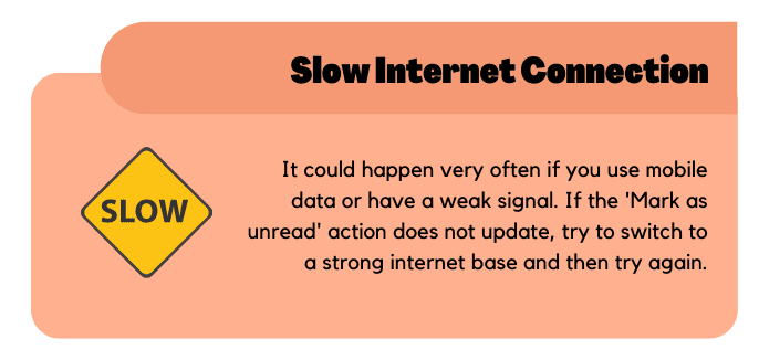 Slow internet connection