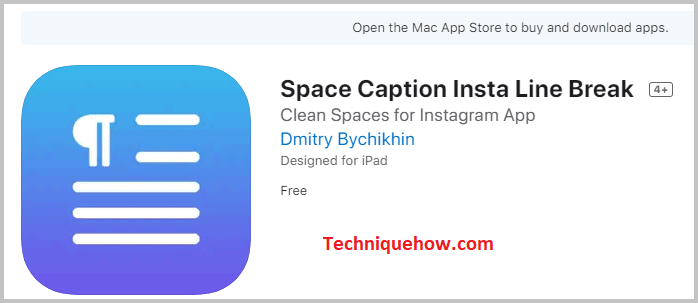 Space Caption Insta Line Break Install