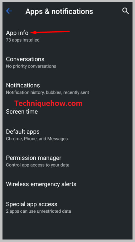 Tap-on-Apps-info