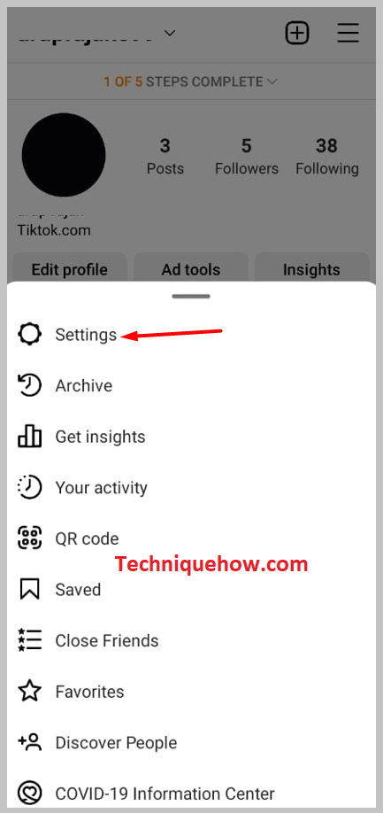 Then-click-on-Settings-icon-on-instagram