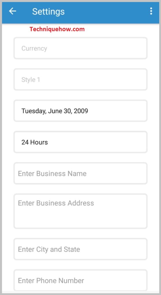 Then on the next page, fill the form